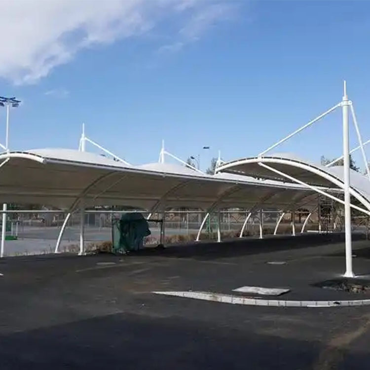 行唐县膜结构电动车棚