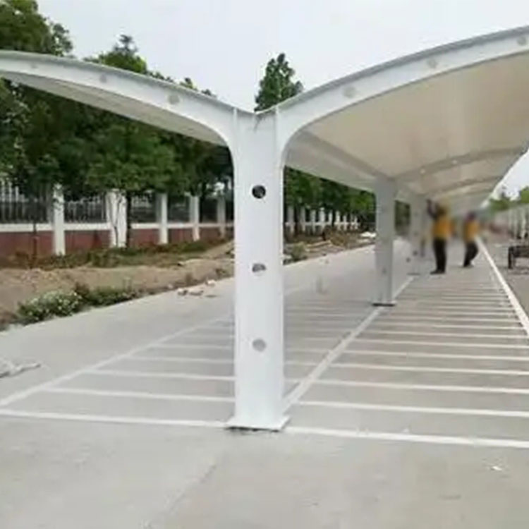 行唐县膜结构电动车棚