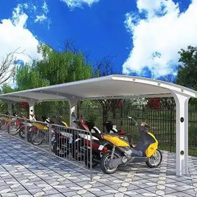 行唐县膜结构电动车棚